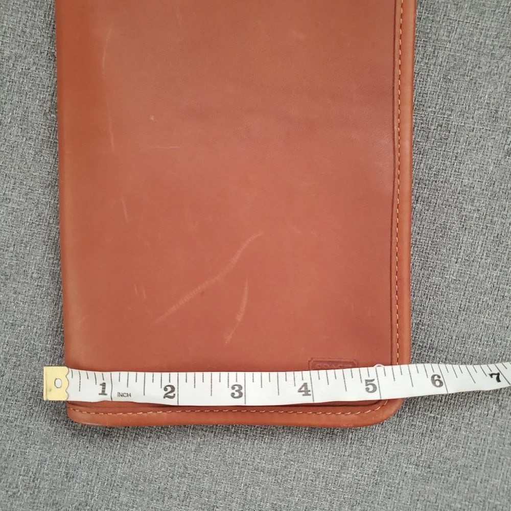 COACH VINTAGE BRITISH TAN LEATHER ACCESSORY'S/TIE TRAVEL CASE - Picture 11 of 16